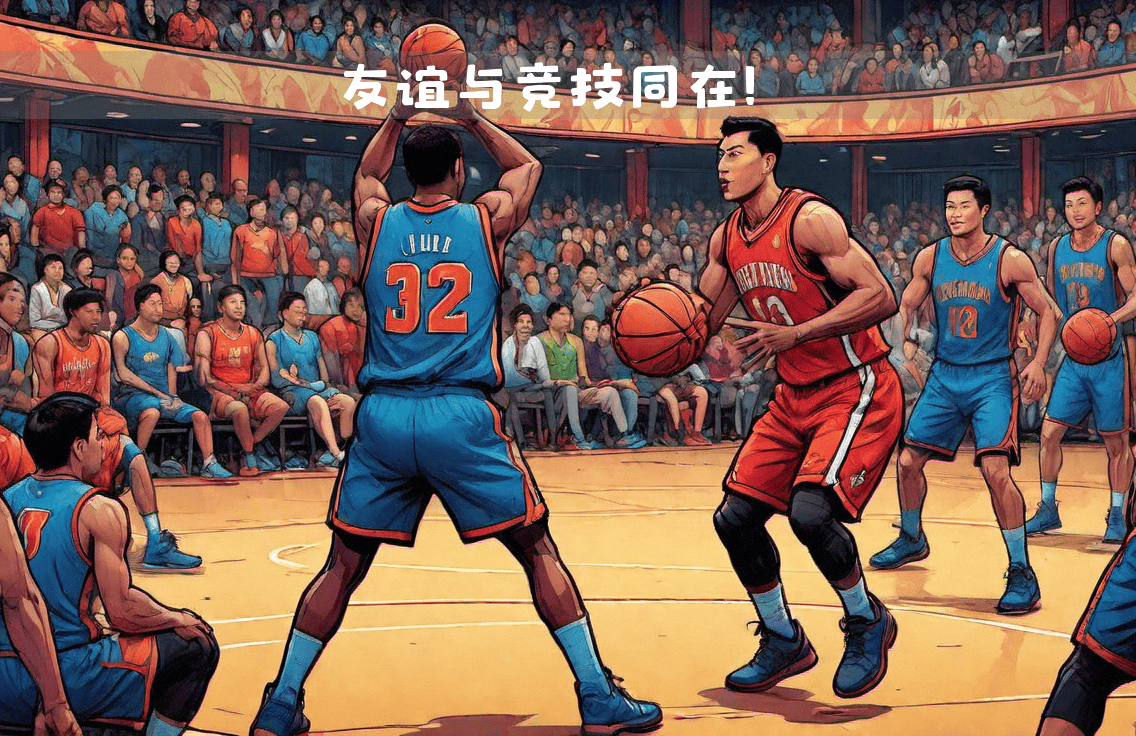 篮球比赛中球员们的团队合作备受赞誉 在篮球比赛中有时团队合作比一个队员技术更重要 